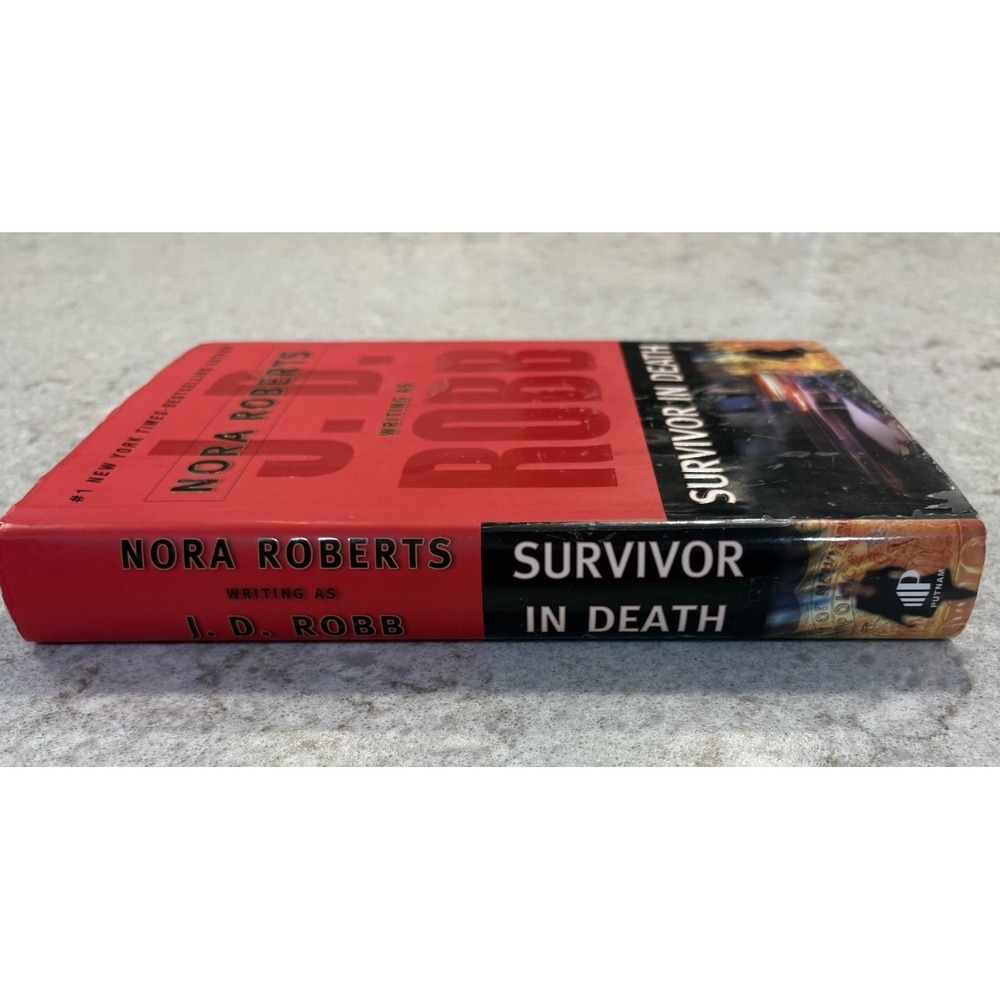 Nora Roberts J.D. Robb Survivor in Death Hardcover Novel with Dust Jacket - Picture 12 of 12
